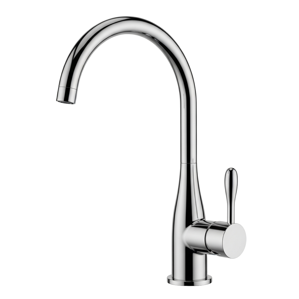 Chrome faucet finish