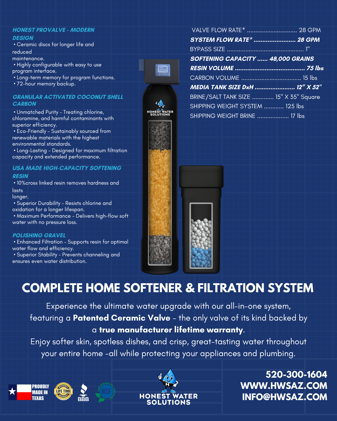 Complete home softener and tankless reverse osmosis drinking system bundle